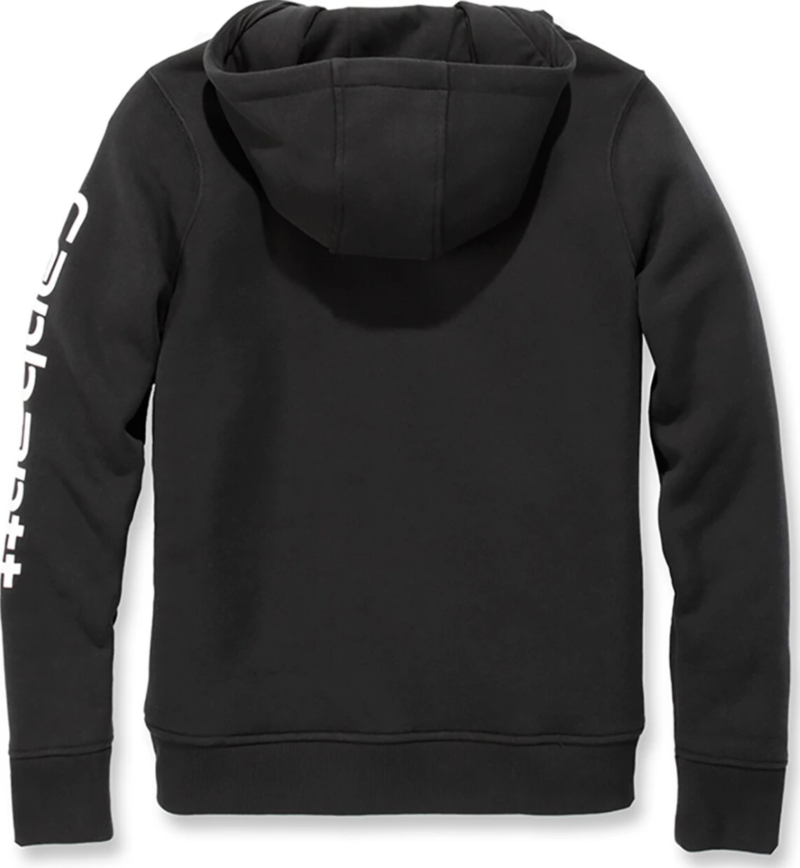Carhartt Logo Sleeve female hoodie, Black, M