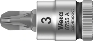 Wera Zyklop 1/4" Pozidriv socket bit