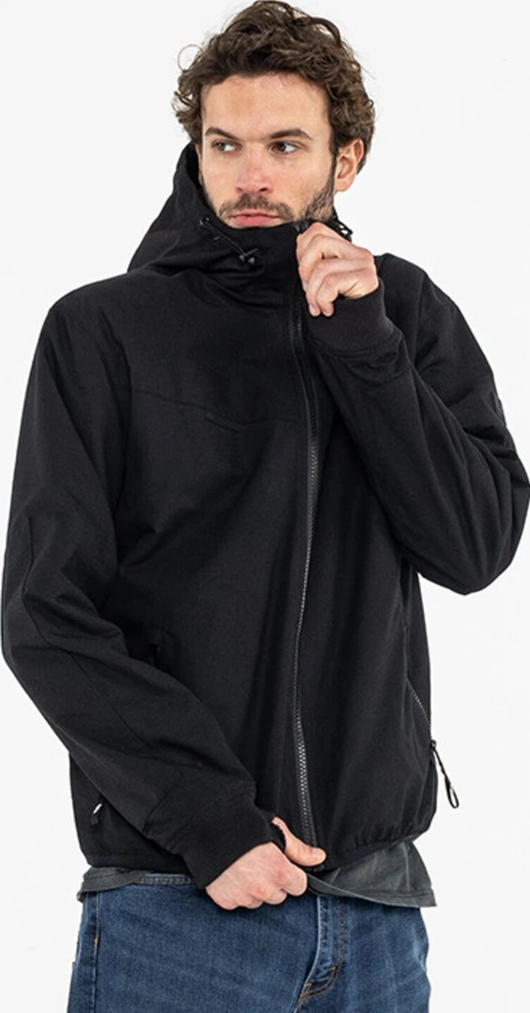 John Doe XTM hoodie rip stop, Black, L