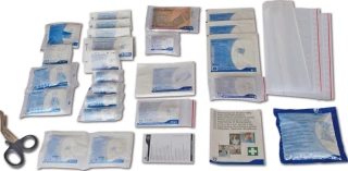 GM refill kit, first aid wall cabinet