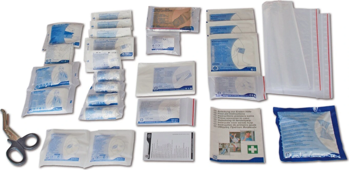 GM refill kit, first aid wall cabinet