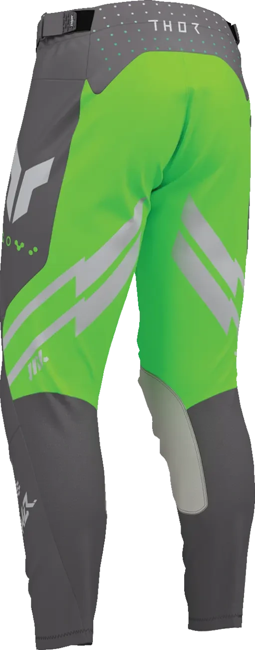 PANT LAUNCHMODE FUTURA CHAR/GRN 28