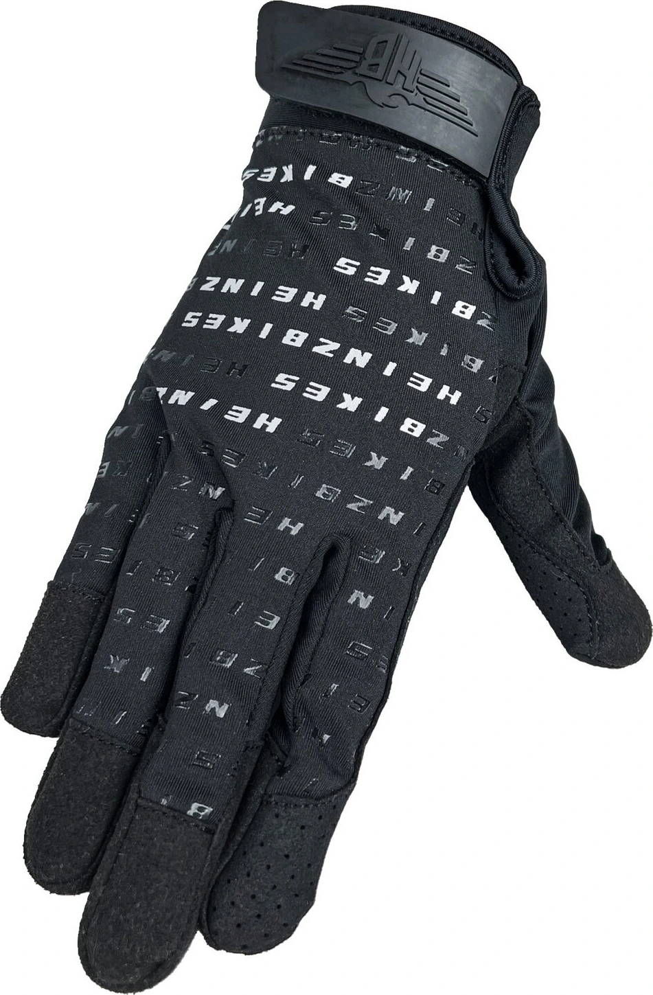 HeinzBikes Pattern kindad mustad, L