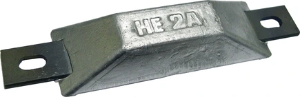 Perf metals hull anode 0.1 Kg