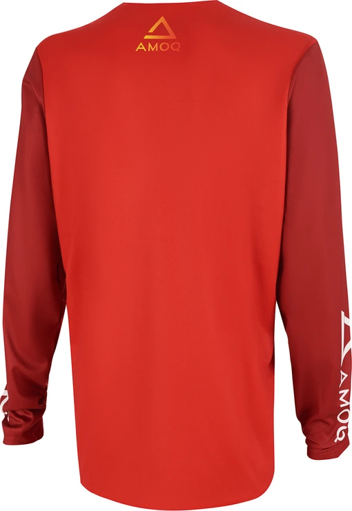 AMOQ Ascent Comp Jersey Red-Dk Red, XL
