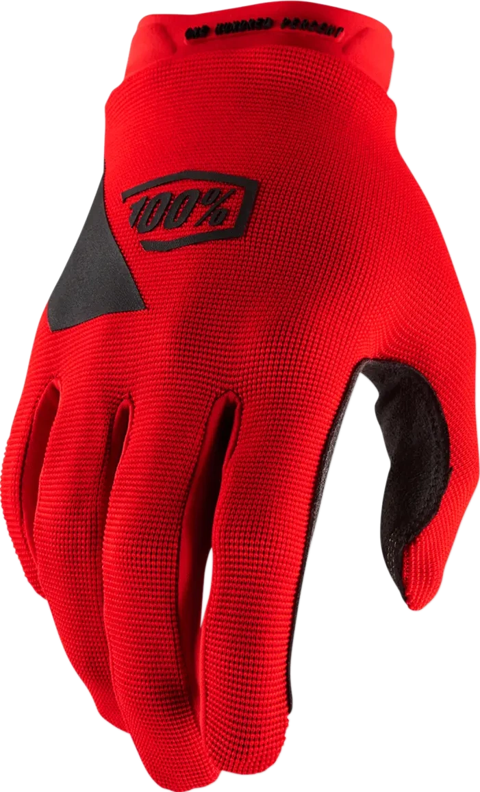 GLOVE RIDECAMP YTH RED LG