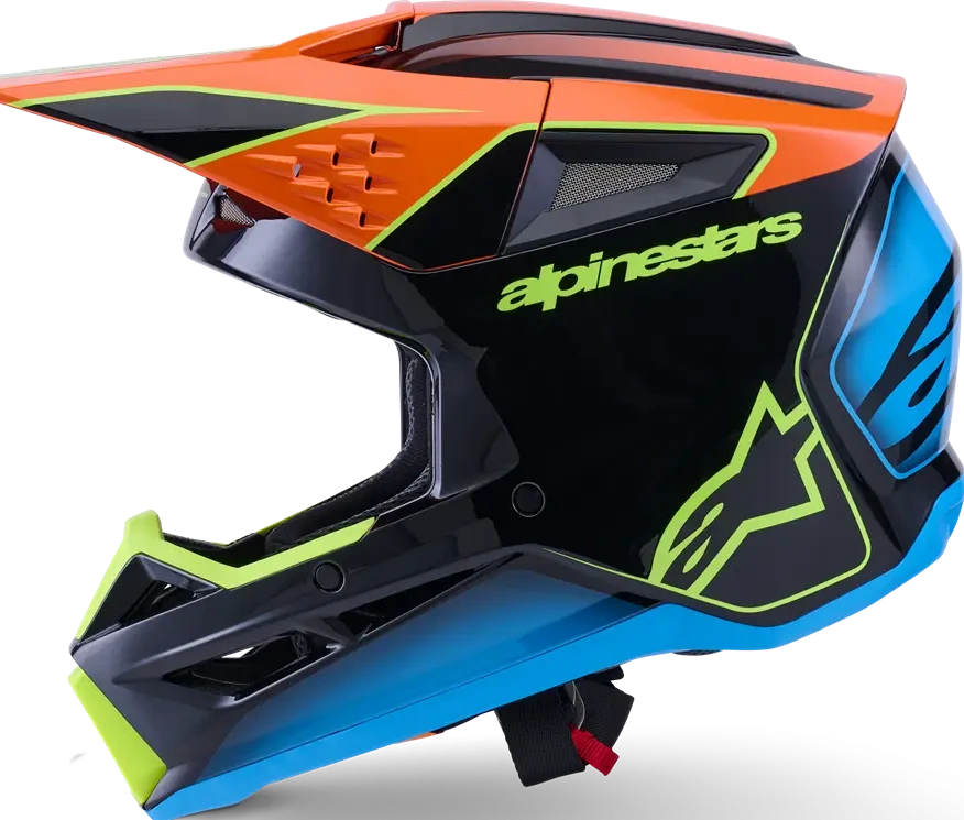 HELMET SM3 FRAY BLK/OR/YL S