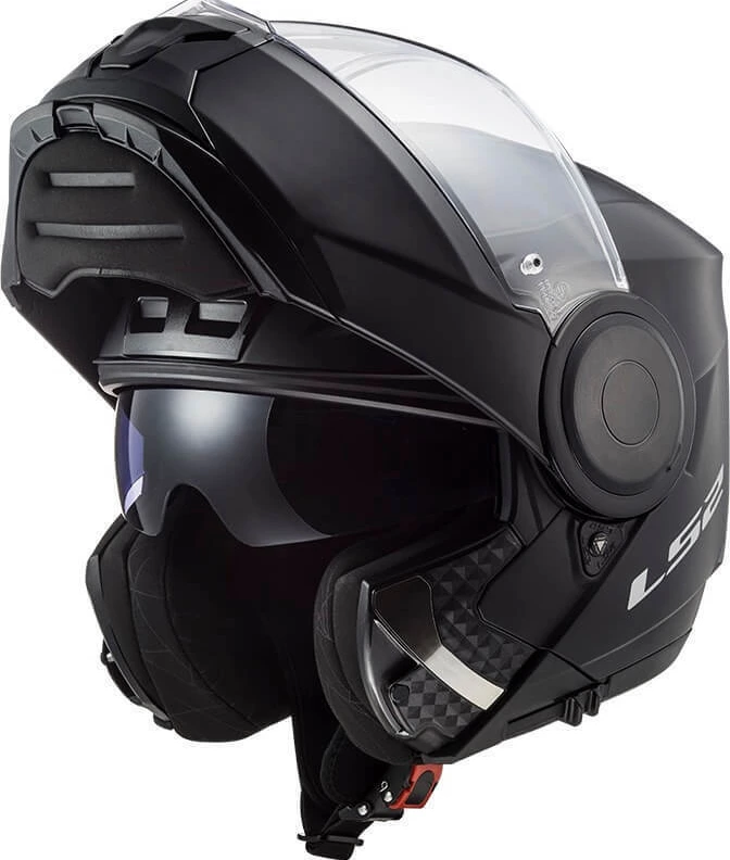 LS2 FF902 SCOPE solid pinlock incl helmet - Matt Black, XL