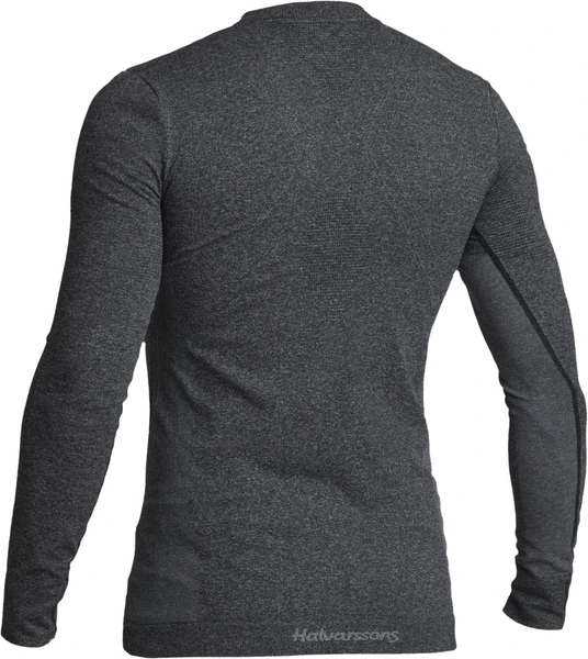 Halvarssons Core-knit sweater Seamless Black L/XL