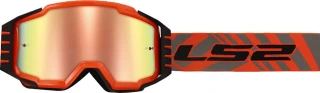 H-V Orange/ Iridium visor