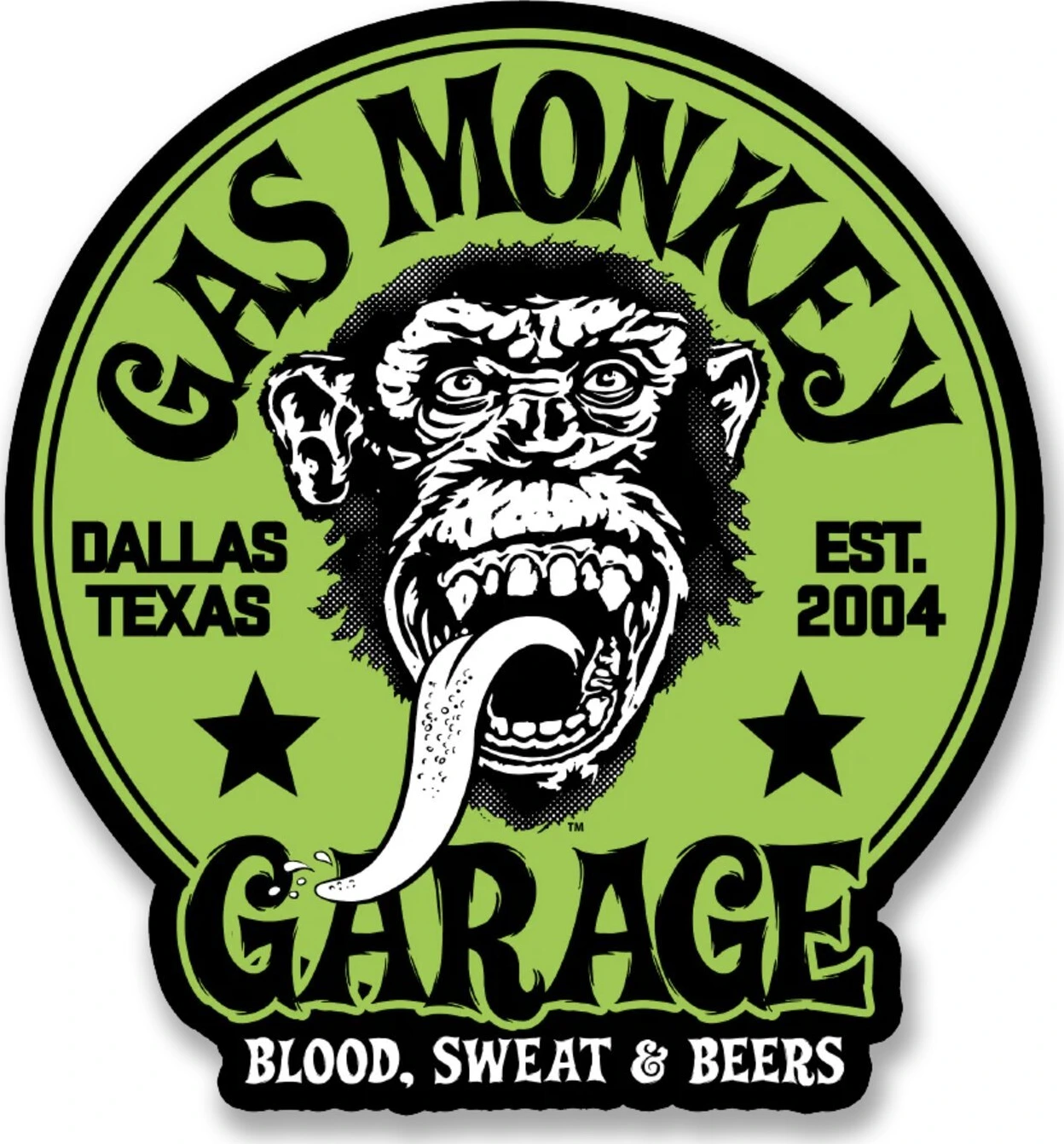 GMG Green Logo Sticker