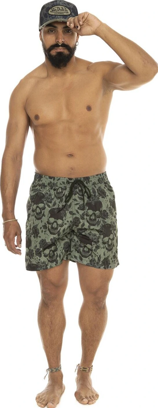 Von Dutch Burt25 swimshort khaki, S
