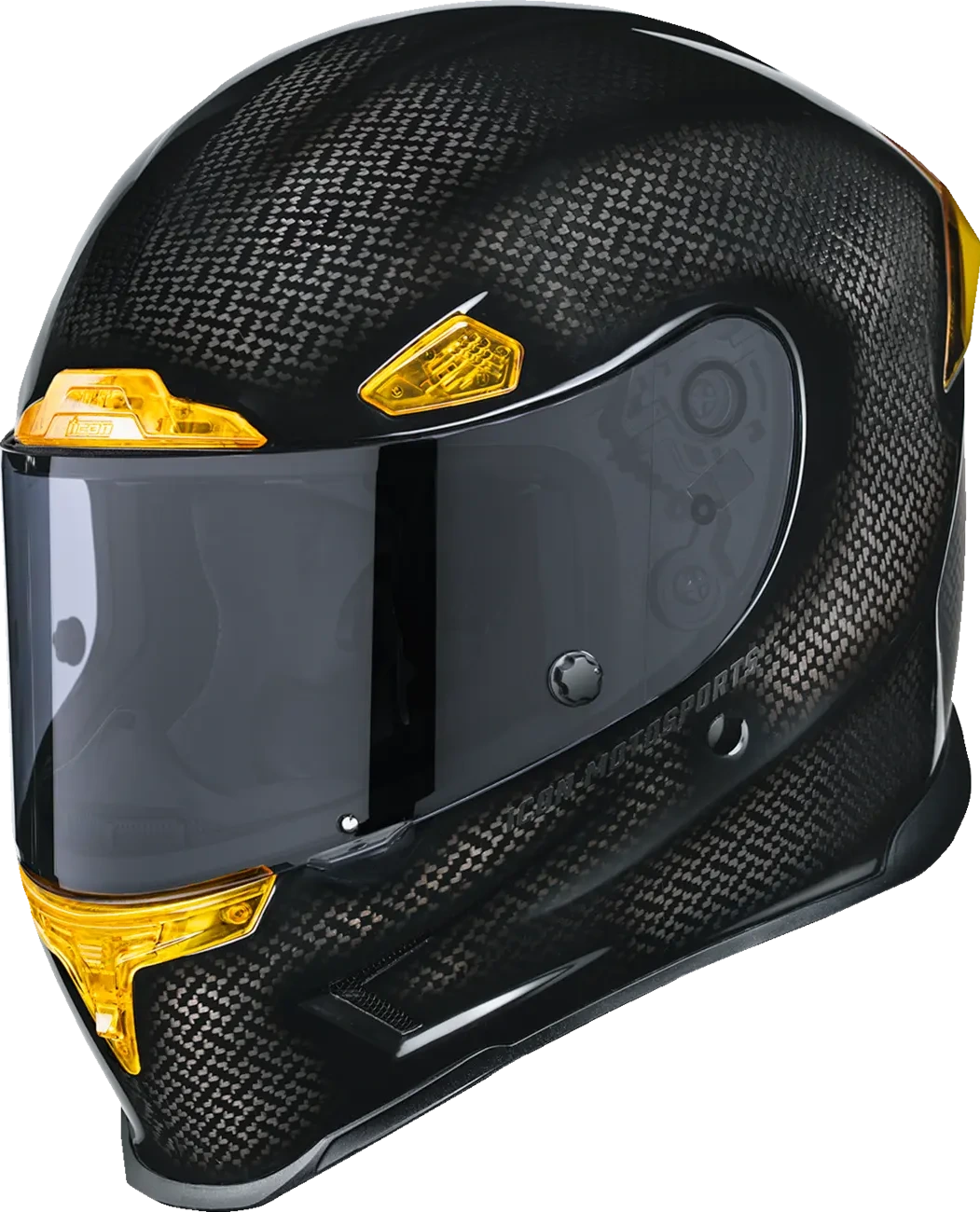 HELMET AIRFRAME PRO CARBON 4TRESS YELLOW XS