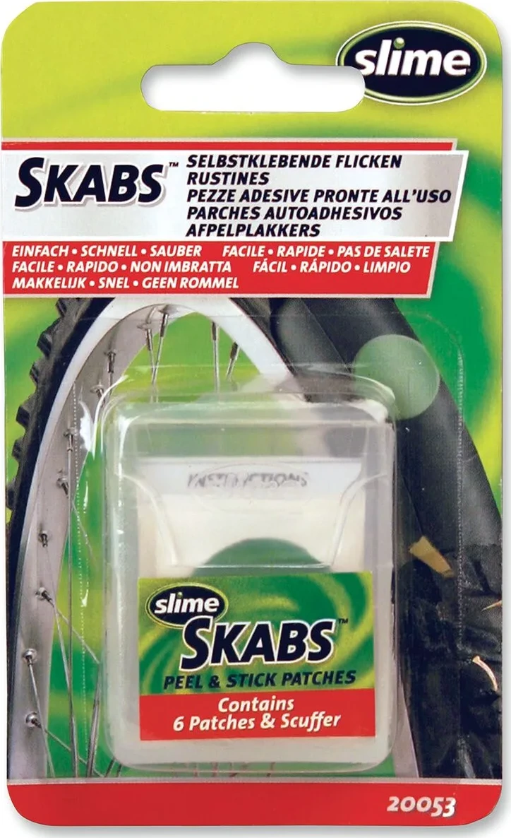 SKABS iš anksto klijuojami lopai 6 vnt.