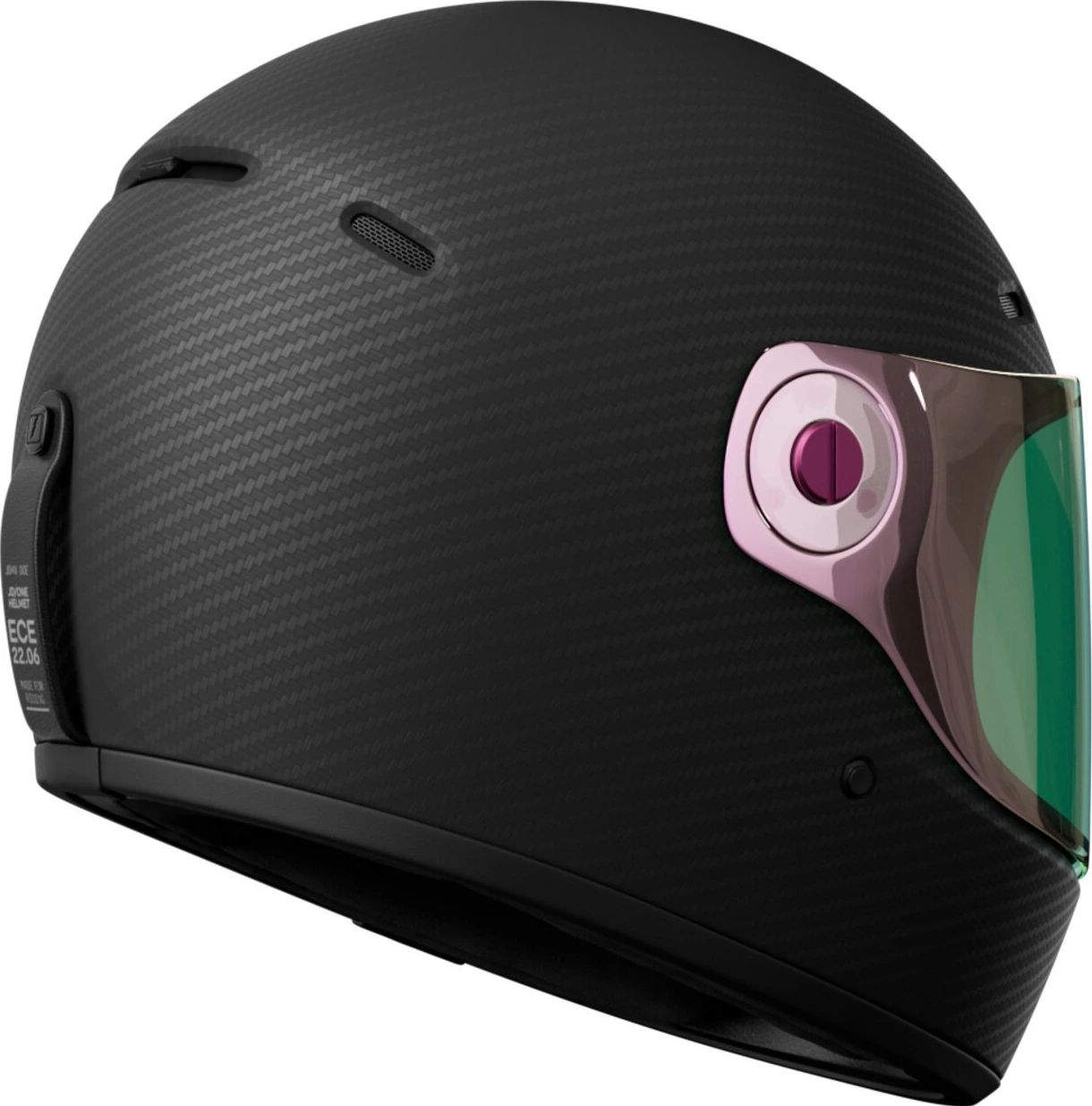 John Doe JD/ONE Frozen helmet, carbon, XS, Matte