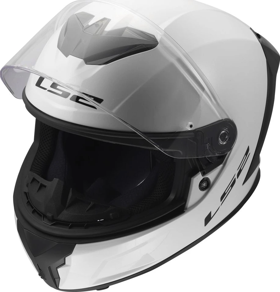 LS2 FF820 RAPID III SOLID Helmet - L, Gloss White