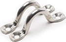 Qvarken Saddle type AISI316 8mm 2-pack