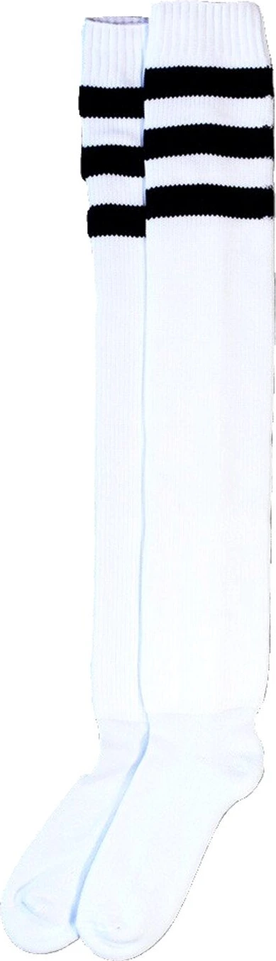 American Socks Old School Ultra High socks, White, One size fits most