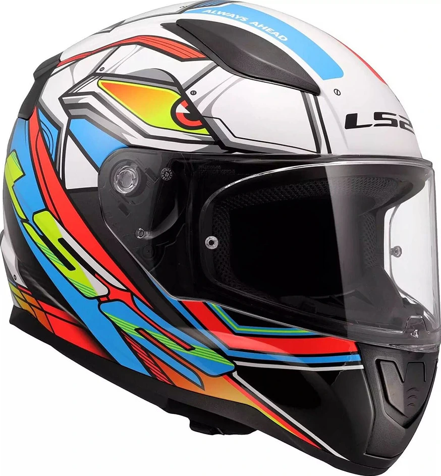 LS2 FF353 RAPID II XDRON helmet - S, White Neon Orange