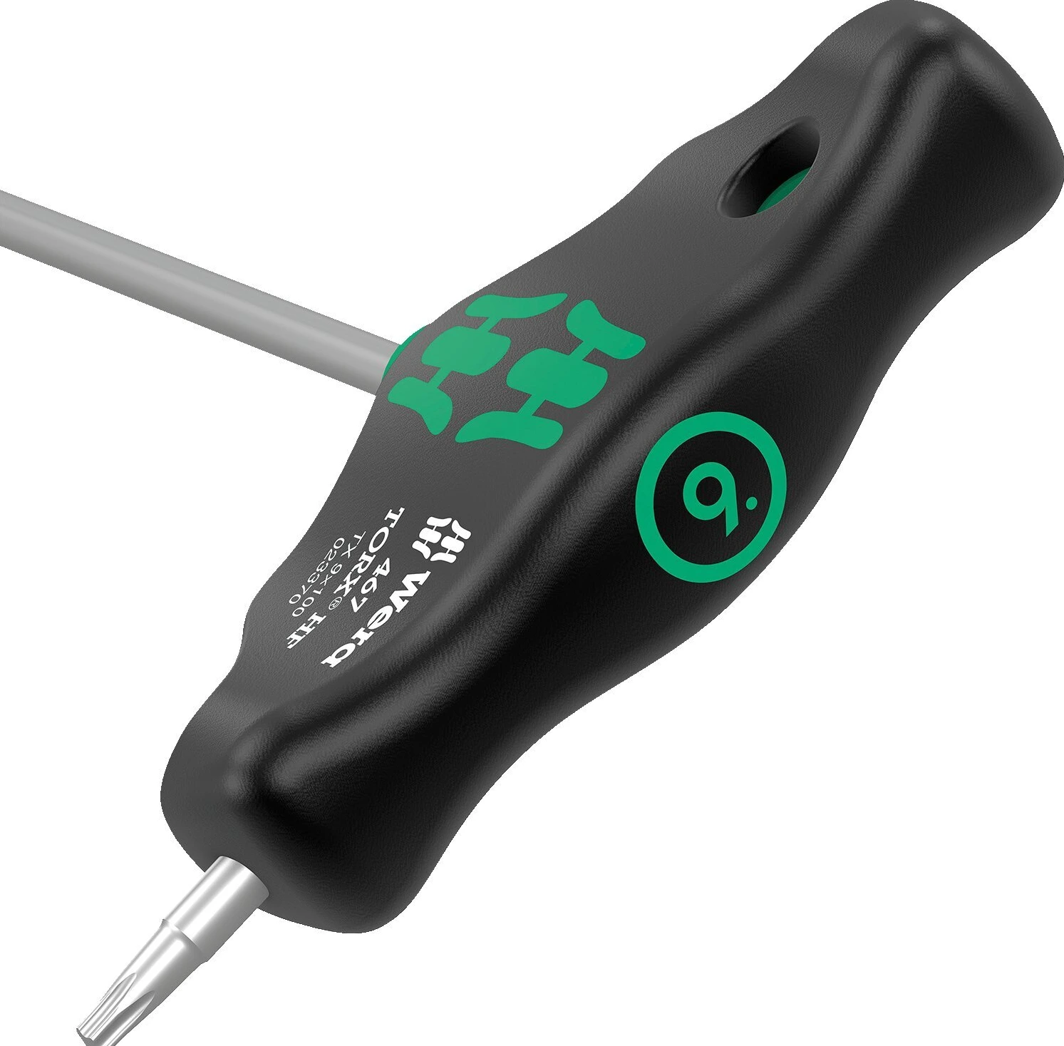 Wera screwdriver set T-handle Hex plus torx, 7 pieces, Black