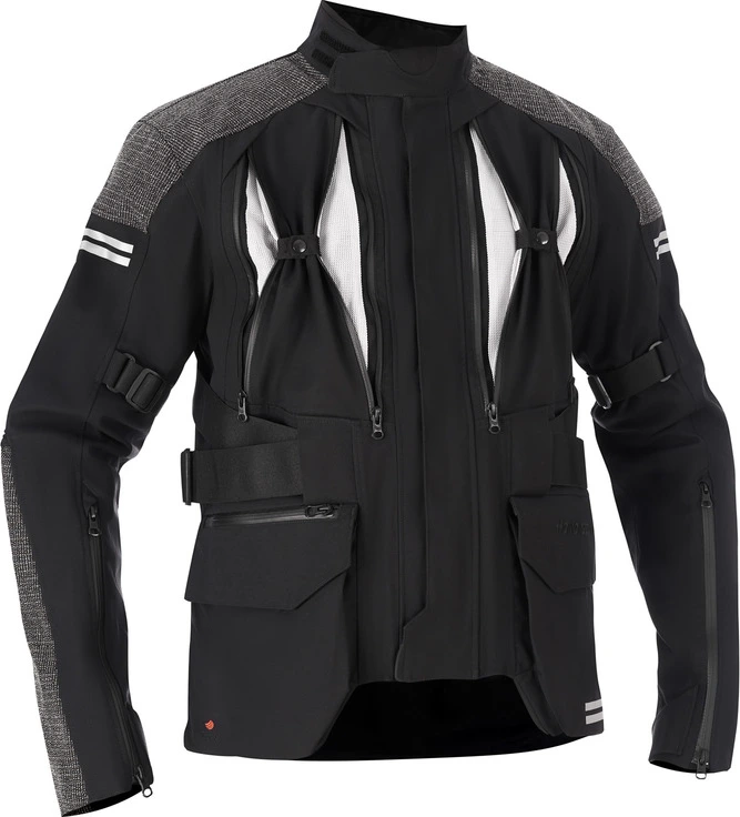 Halvarssons Textile jacket Dalen Black, 48