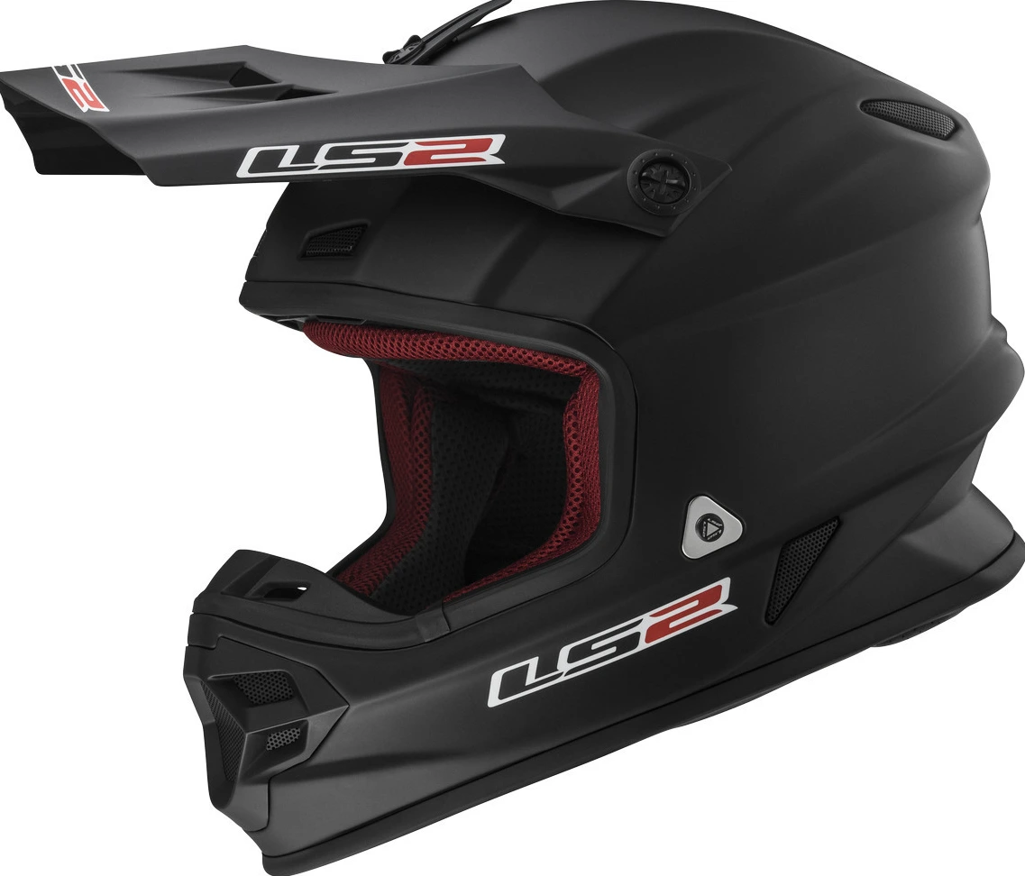 LS2 MX456 HPFC SINGLE MONO helmet - S, Matt Black