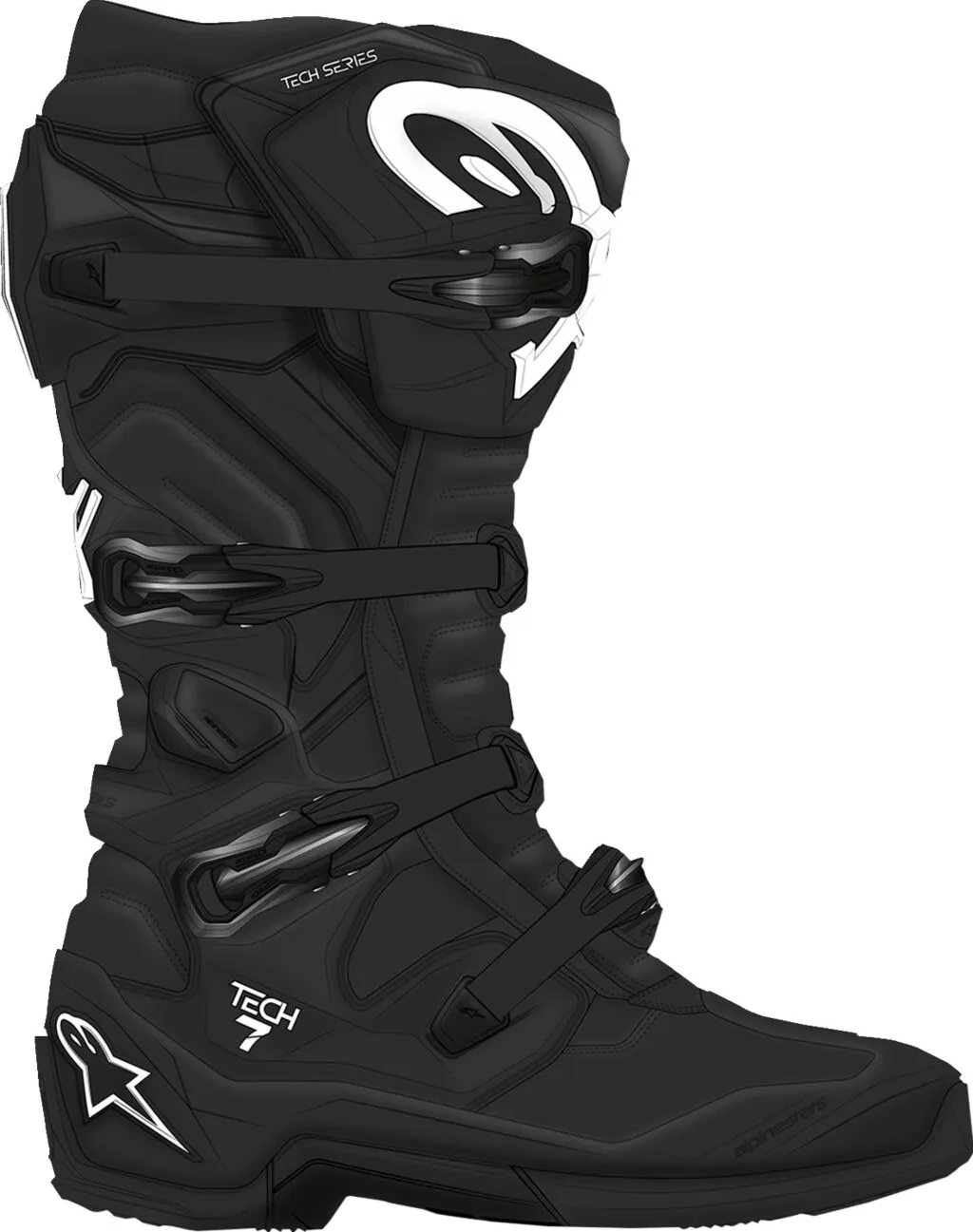 BOOT TECH 7 BLACK 5