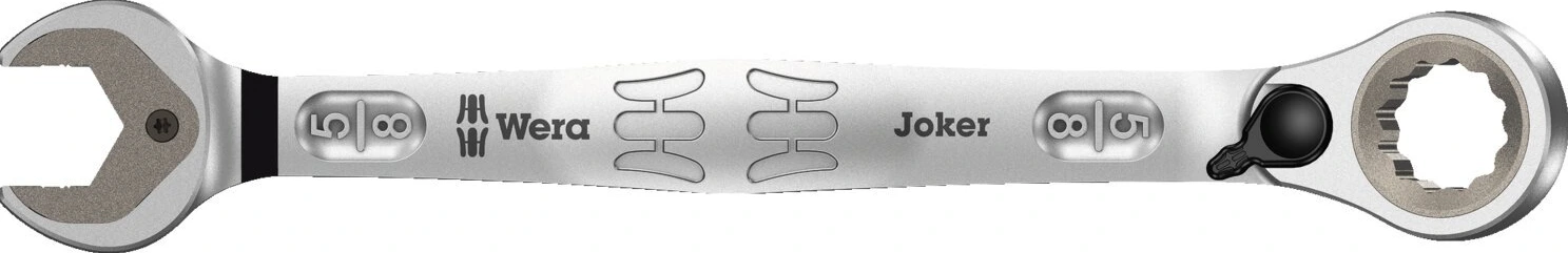 Wera ratcheting wrench Joker switch - US sizes 5/8", Red, 212 mm