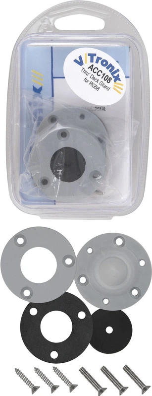 Shakespeare ACC108 Thru Deck Gland for RG-58 and RG-213