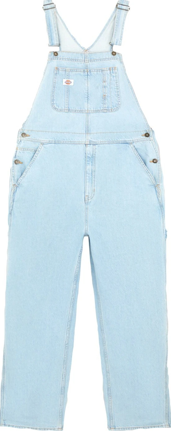 Dickies Dickies classic denim bib vntg blue, XS