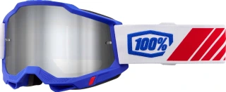 Matt Blue / Blue, Red, Silver, White / Mirror, Silver