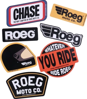 Roeg stickers
