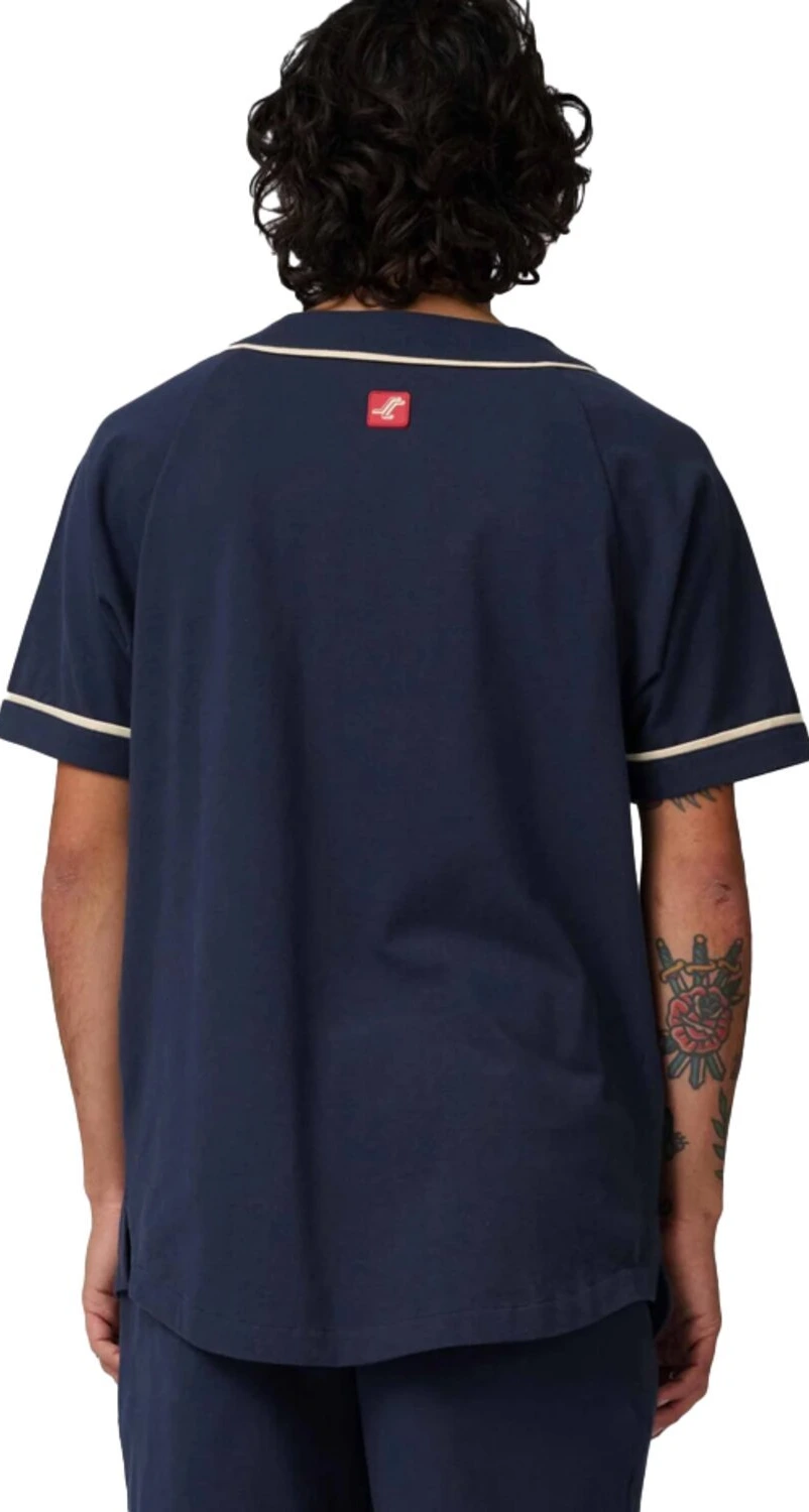 Santa Cruz Outer OGSC Baseball shirt, Navy, S