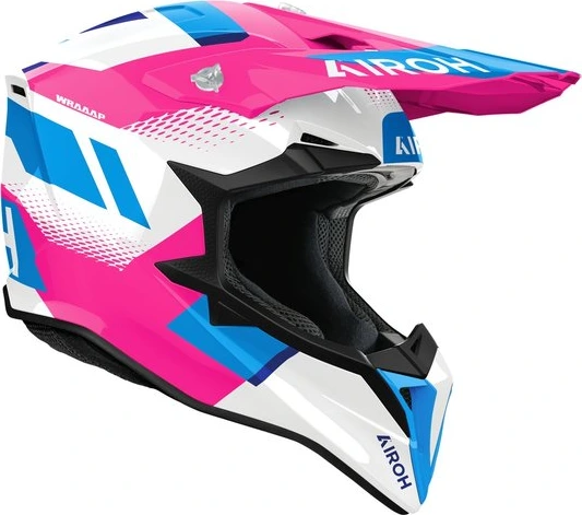 Airoh Helmet Wraaap Vision Pink gloss, L