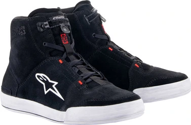 Alpinestars Shoe Chrome Black/Grey/Red, 41