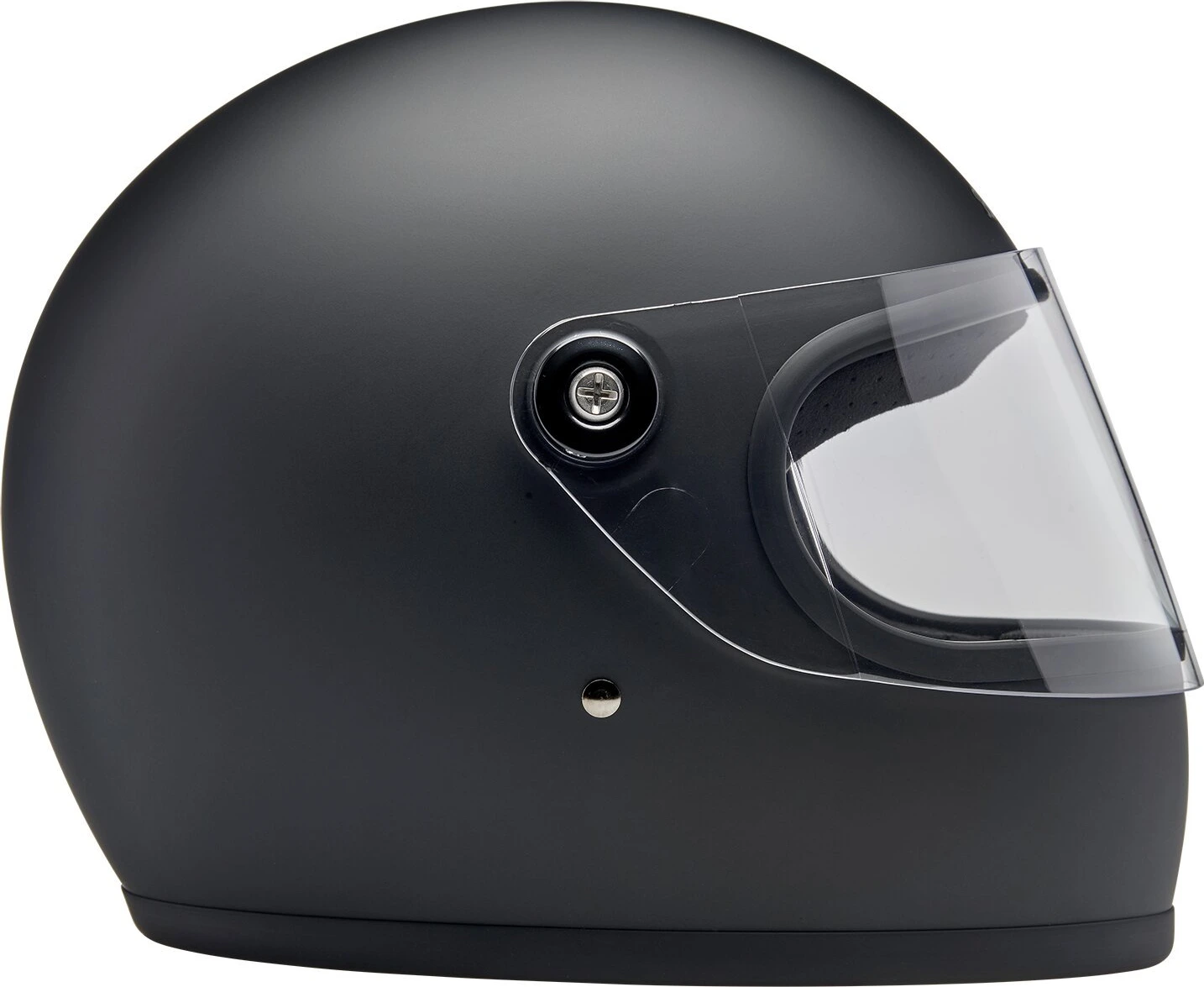 Biltwell Gringo S helmet, Black, XS, flat