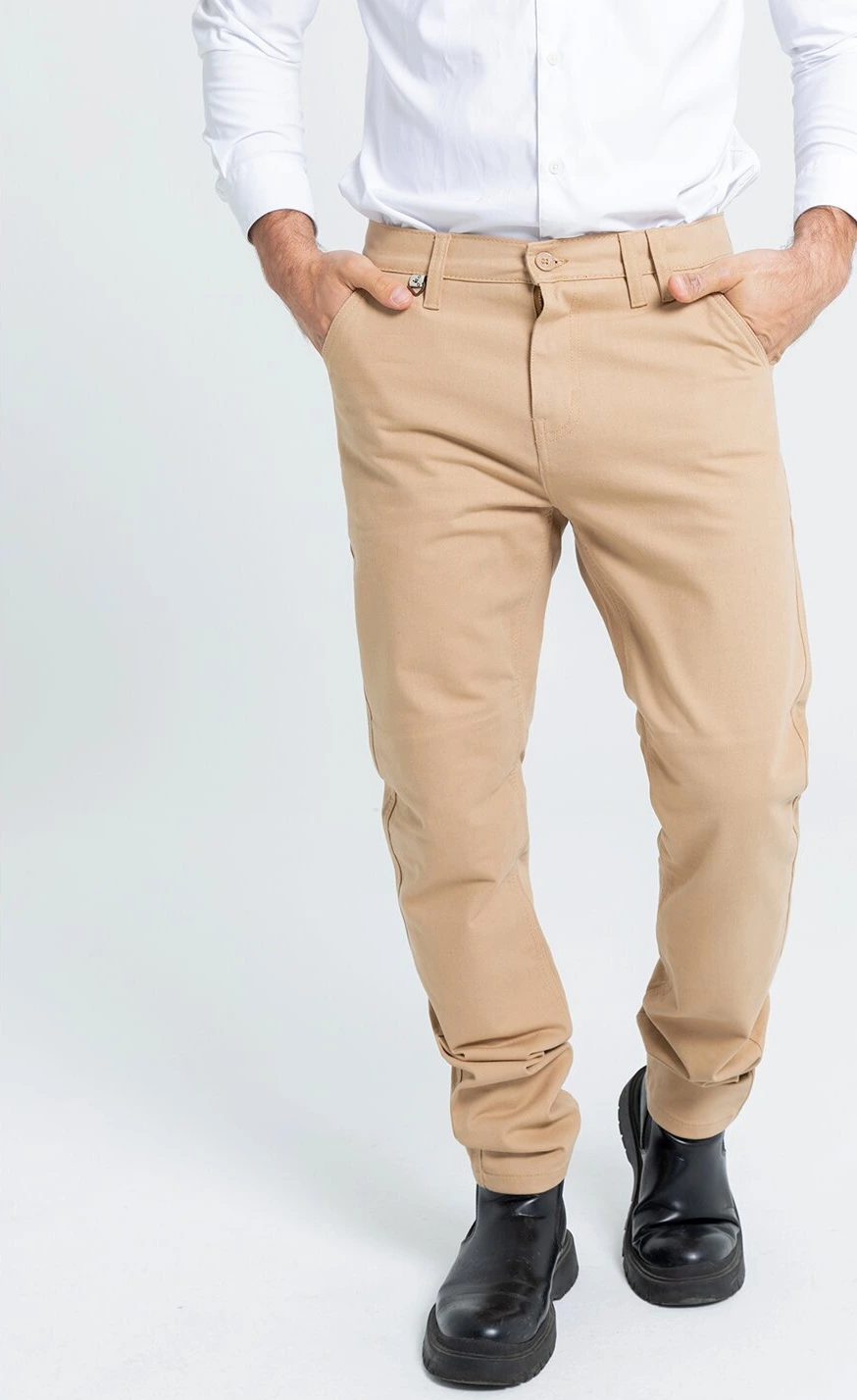 By City Docks pants, Beige, 30
