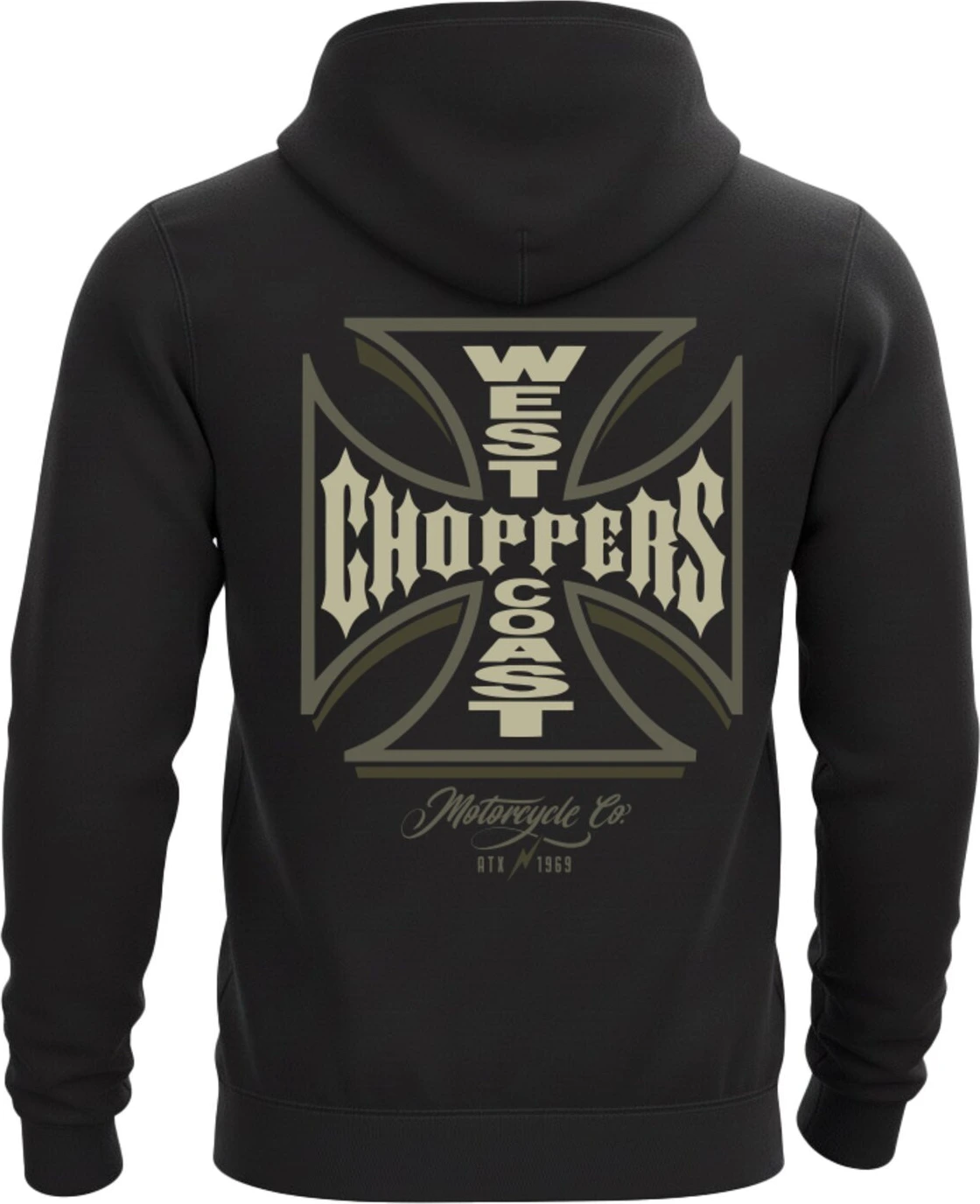 WCC Gangscript hoodie, Black, L