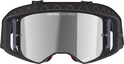 Alpinestars Goggle Supertech CORP Black/ Grey Mirror SILVER