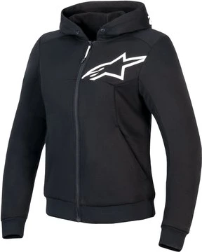 Alpinestars Hoodie Woman Chrome v2 Black/White, S