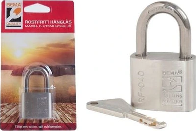 Bema RF-040 Padlock 7mm/26.5mm/20mm Stainless steel