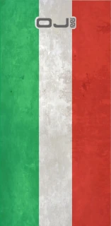 Green, Red, White / White