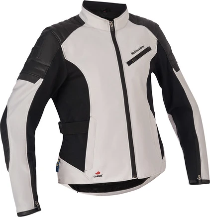 Halvarssons Textile Jacket Solberg Woman Light grey/Black, 36