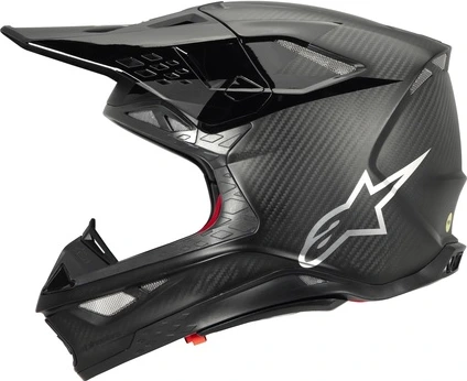Alpinestars Helmet S-M10 2206 Fame Black Carbon, XS