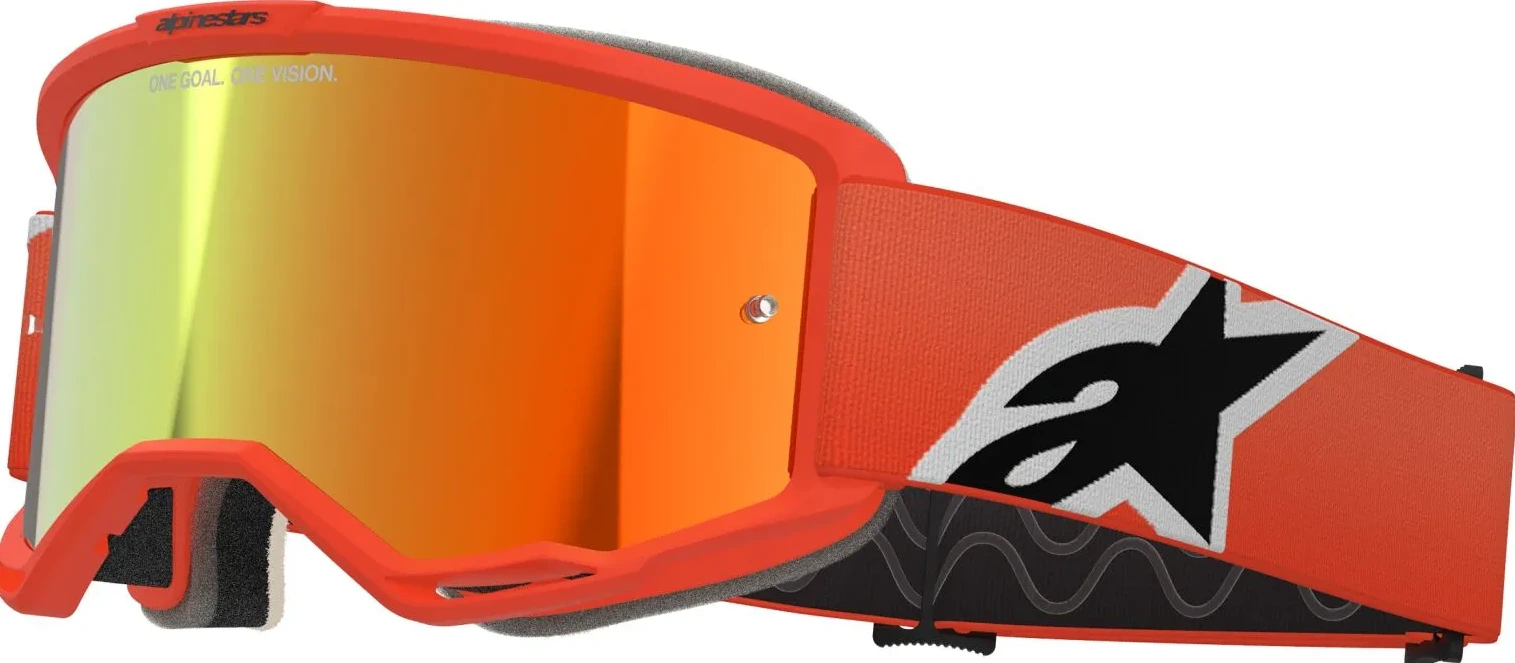 GOGGLE VISION 5 CORP ORANGE MIRROR-RED