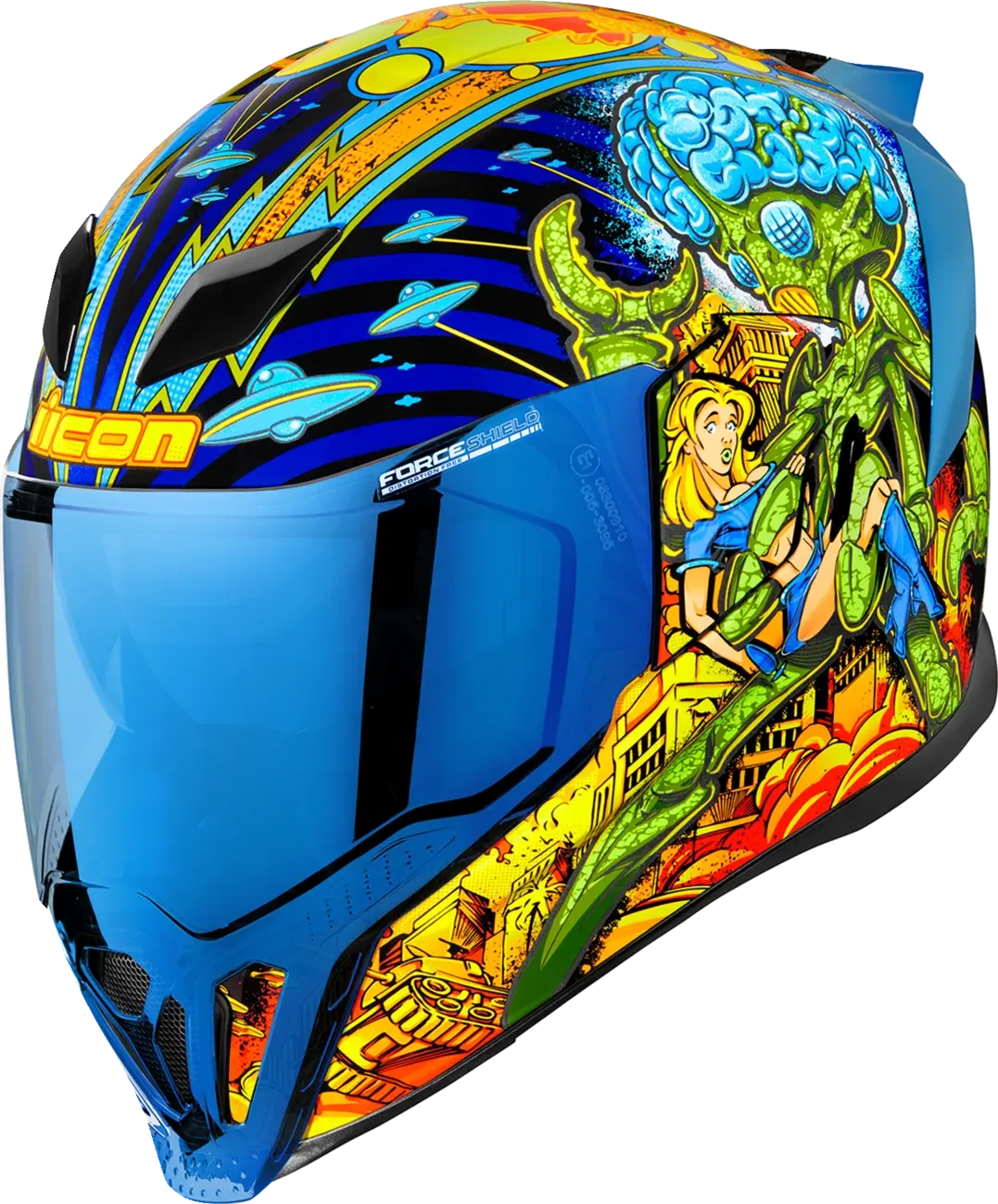 HELMET AIRFLITE BUGOID BLITZ BLUE XS