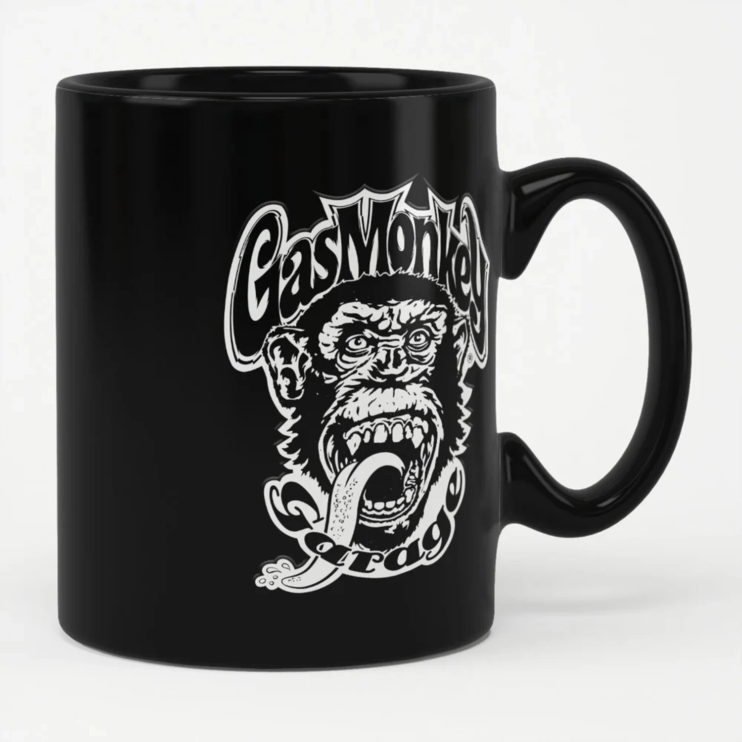 GMG Splitting Monkey mug, Black