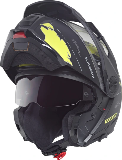 Schuberth Helmet E2 Atlas Matt Yellow/Grey, 53 XS