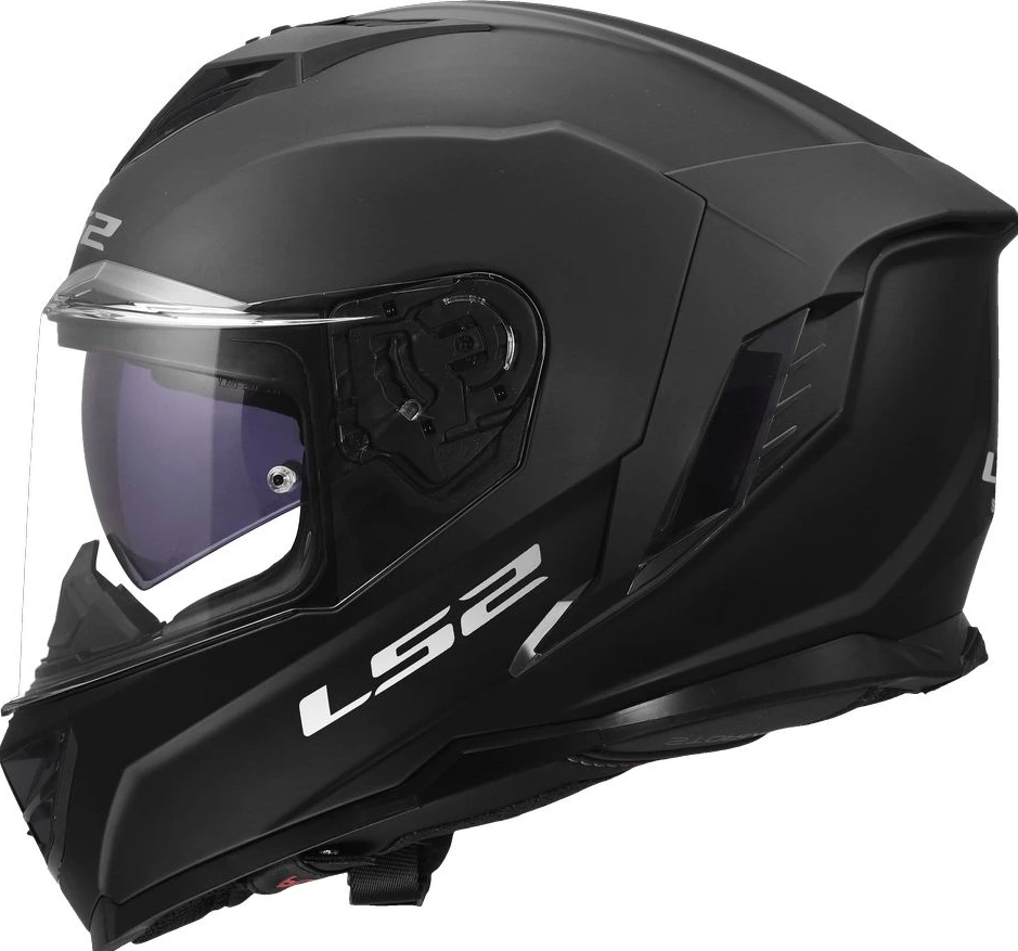 LS2 FF818 STORM III SOLID Helmet - Matt Black, S