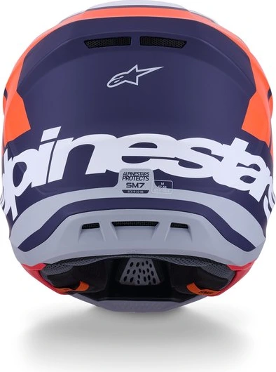 Alpinestars Helmet S-M7 Core Orange/Blue, XS